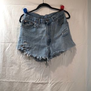 Pair of vintage cut offs from CHIC.
